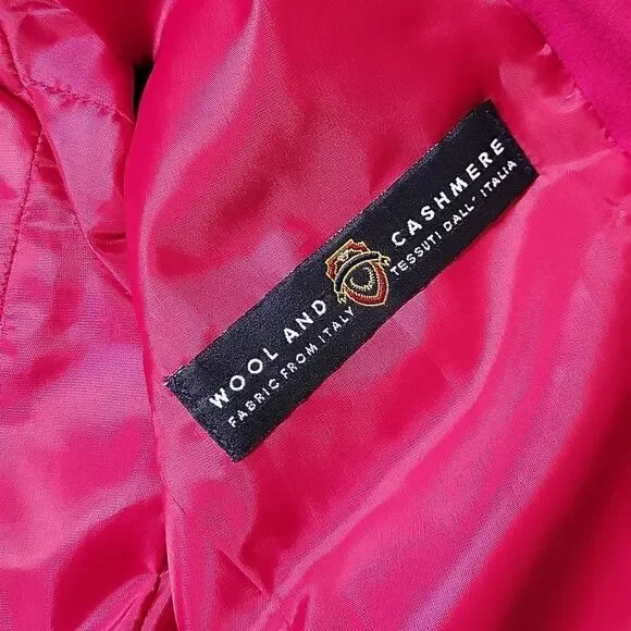 The Limited Pink Vintage Wool & Cashmere Blazer - Picture 4 of 7